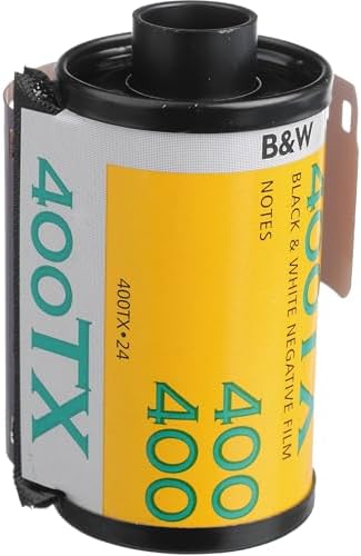 Kodak Professional Tri-X TX 400 Black and White Negative Film (35mm Roll Film, 24 Exposures) - 3-Pack with Cleaning Cloth - Image 3