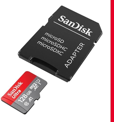 SANDISK 128GB Ultra microSDXC UHS-I Memory Card with Adapter - Up to 140MB/s, C10, U1, Full HD, A1, MicroSD Card - SDSQUAB-128G-GN6MA - Image 2