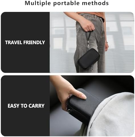 Camera Case for Panasonic LUMIX ZS99 / ZS300 Digital Camera, Black - Image 6