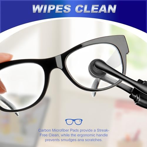 3PCS Eyeglass Cleaner, Carbon Fiber Tool for Glasses & Sunglasses Travel - Image 3