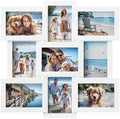 SONGMICS Collage Picture Frames for Wall Decor, 9-Pack 4 x 6, Glass Front by Unknown