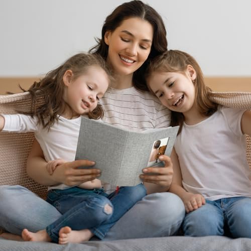 Vienrose 4x6 Small Photo Album, 2 Pack, 100 Photos, Blue - Image 6