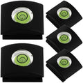5pcs Hot Shoe Covers with Spirit Level Camera Hot Shoe Protector Cover for Digital Cameras Flashlight Accessory Stability Protection for Accurate Shots by DIYEAH