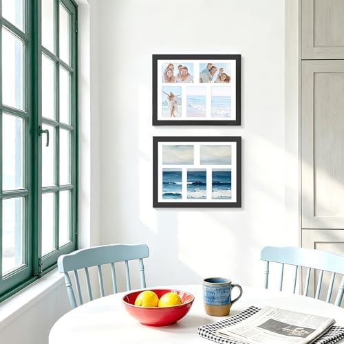 DUENPY 4 Pack 11x14 Collage Frame For 5 4x6 Photos Black - Image 5