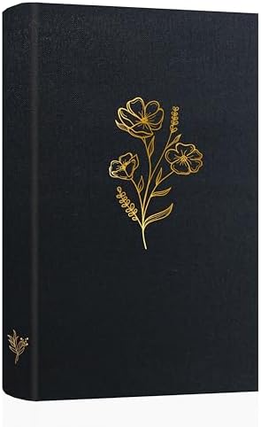 Holoary Photo Album 4x6 300 Photos, 300 Pockets 4”x6” Picture Album, Linen Fabric Cover Big Picture Book for Photos with Writing Area, 4x6 Photo Albums for Family Weddings Travel Memories(Black) by Holoary