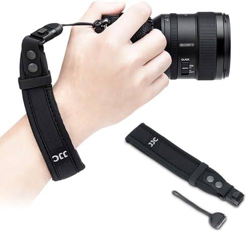 Upgraded Quick Release Soft Neoprene Camera Hand Strap for Canon R50V RX10V by Kiorafoto