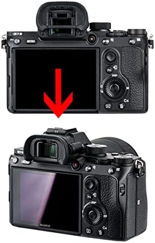 EP-18 Eyecup Eyepiece Viewfinder Compatible for Sony A9 A9II A7RIV A7RIII A7RII A7III A7II Camera, Replacement FDA-EP18 (1 Pack) - Image 4