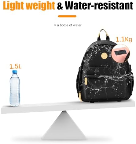 Cwatcun Midi Camera Backpack for Women, DSLR Bag with Tripod Strap - Image 4