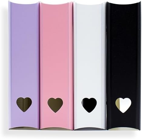 A4 Kpop Photocard Binder, 4 Ring Binder Photo Album for Fujifilm Instax Mini Camera Polaroid Printer Photo Film, 2x3 inch Kpop Photocard Holder Book with 25 Pages 9 Pocket (Black) - Image 6