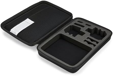 Amazon Basics Large Carrying Case for GoPro And Accessories, 13 x 9 x 2.5 Inches, Black, Solid - Image 6