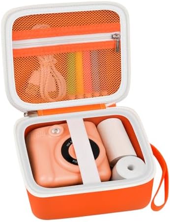 PAIYULE Kids Instant Print Camera Case for ESOXOFFORE for Dylanto Orange by paiyule