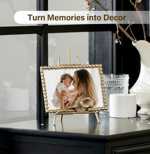 4x6 Gold Picture Frame with Bird Accent - Image 3
