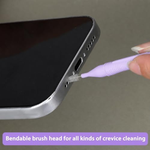 10 Pack Cell Phone Cleaning Kit, Anti-Clogging Mini Brushes Cleaner - Image 7