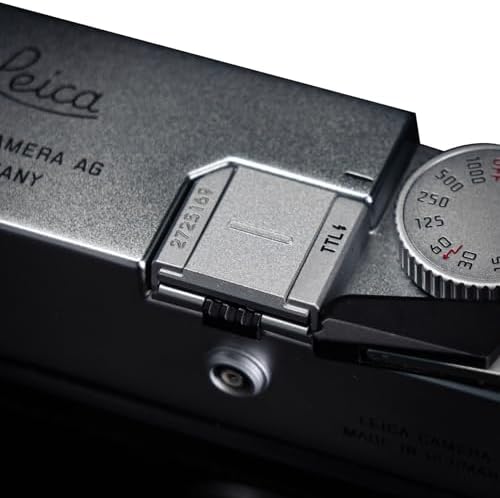 Brass Camera Hot Shoe Cover, Black for Fujifilm X100 by Unknown