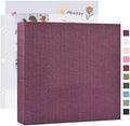 Mublalbum 12x12 Inch 3 Ring DIY Scrapbook Photo Album 40 Pages, Purple by Mublalbum