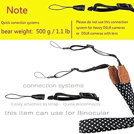 Camera Strap Bohemia Camera Neck Strap Shoulder Belt Strap for Compact Digital Camera, Mirrorless Camera, Small DSLR Camera, Instant Camera.(Multi) - Image 2