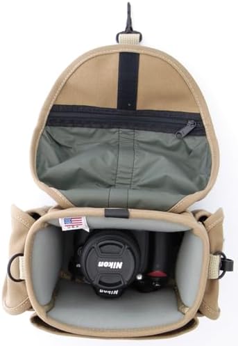 Domke F-8 Small Crossbody travel bag for Cameras & electronics Sand - Image 4