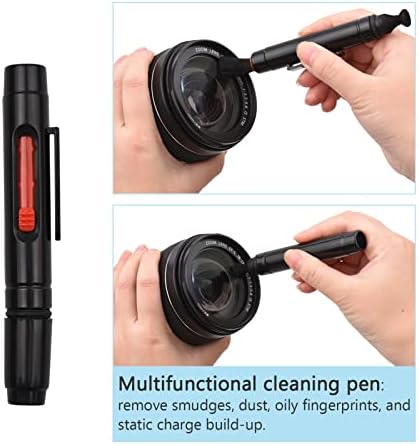 AYNEFY Lens Cleaning Kit for Camera, Telescope & Smartphone – 4-Piece Kit with Dust Blower, Soft Brush, Microfiber Cleaning Cloth & Portable Carry Bag - Image 3