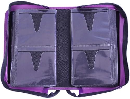 Capacity CD/DVD case Wallet, Storage,Holder,Booklet (128 Purple) - Image 5
