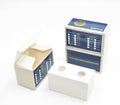 Boen 20.5mm Coin Flips 300Pcs 2x2 Cardboard Holders for Penny Dime by BoenCoinCollectionSupplies