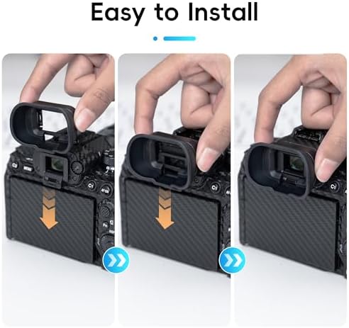 Extended A7R VI A7V A7R V A7IV Eye Cup, Replace Sony FDA-EP19 Eyepiece Cup - Image 5