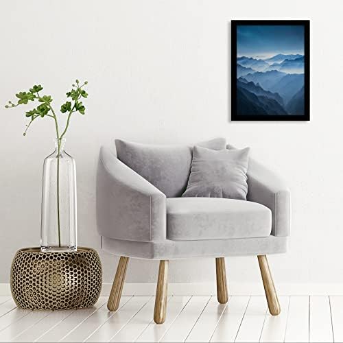 Americanflat 12x16 Picture Frame with Shatter-Resistant Glass - Signature Collection - Gallery-Style Frames Made of Engineered Wood - Photo Frame for Wall Display - Black - Image 4