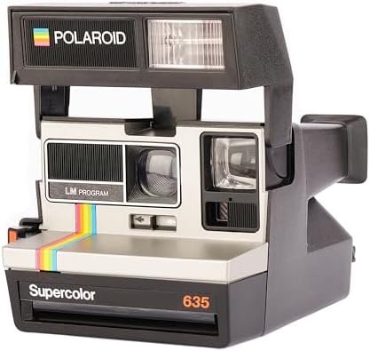 Polaroid Supercolor 635 Instant Camera | Vintage Retro Instant Film Camera with Built-in Flash | Compatible with Polaroid 600 Film - Image 2
