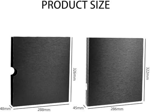 Black Acid Free Film Protector Storage Box Set, 3 Ring Film Negative Binder, 30 Pcs 135 35mm Negative Page Preservers - Image 5