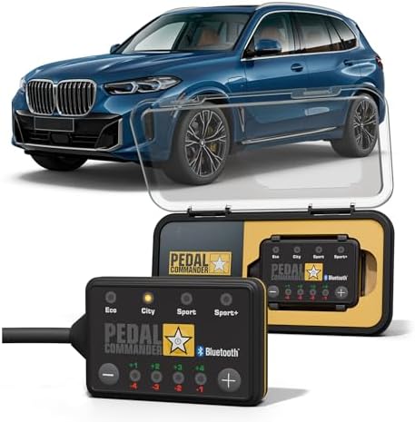 PEDAL COMMANDER for BMW X5 2001-2026 Throttle Response Controller - Anti-Theft, 4 Driving Modes, App Control, Throttle Controller Performance Upgrade, X5 Accessories by PEDALCOMMANDER