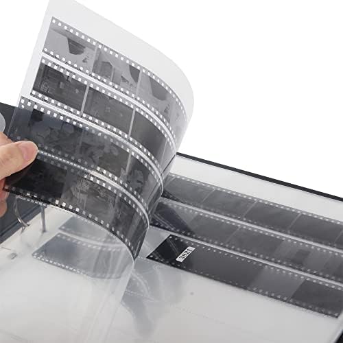 eTone Archival Storage Sheets 135 35mm Negative Page Preservers Sleeves with Film Album Ring Binder (50x135) - Image 4