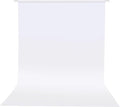 Hemmotop Photo Backdrop, White, 5x7ft, Photography Background Backdrops | Polyester Fabric, Non Reflective, Ideal for Photoshoot, Product Photos, Easter, Birthday, Baby Shower, Halloween Party by Hemmotop