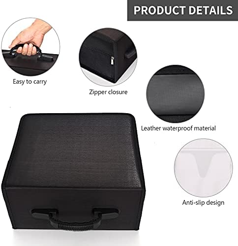 alavisxf xx CD Case, 432 Capacity Nylon Heavy Duty Organizer Wallet for Car - Image 2
