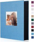 Artmag Photo Album 4x6 300 Large Capacity Linen Album Book Holds 300 Horizontal Photos for Family Wedding Anniversary (300 Pockets, Teal) by Artmag