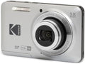 KODAK PIXPRO FZ55-GRY 16MP CMOS Sensor Digital Camera 5X Optical Zoom 28mm Wide Angle 1080P Full HD Video 2.7" LCD Vlogging Camera, Gray by Unknown