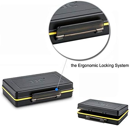 JJC Camera Battery Case Holder for 2 x LP-E17 NP-W126S Batteires & 6 SD - Image 4