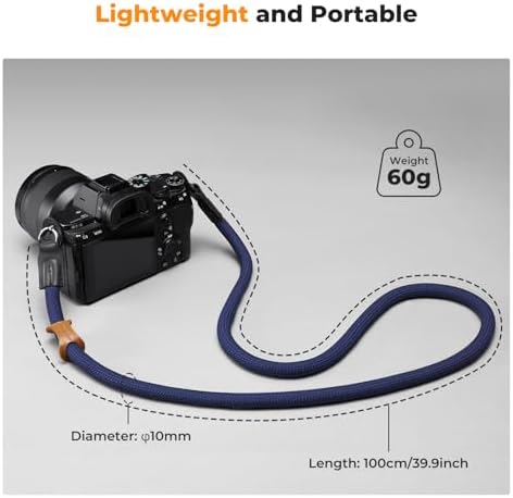 K&F CONCEPT Camera Neck Strap,100cm Camera Shoulder Strap - Image 4