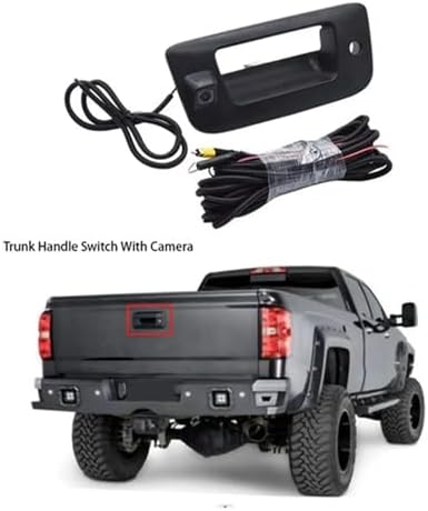 Reversing Camera Kit for GMC for Sierra 1500 2007-2013 Trunk Handle Switch with Camera 25998187 22755304 Replacement - Image 6