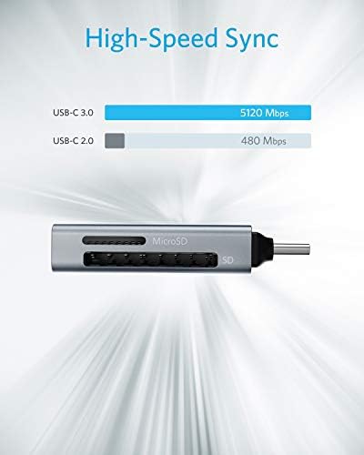 Anker SD Card Reader USB C, Dual Slots USB Type C to Micro SD Card Adapter - Image 6