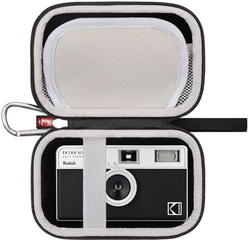 Mchoi Hard Case Suitable for KODAK EKTAR H35 / H35N / Ultra F9 / M35 / M38 Half Frame Film Camera, Case Only (Black) - Image 2