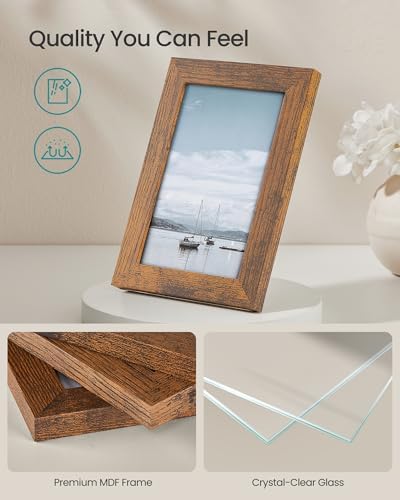SONGMICS Collage Picture Frames, Set of 10, Glass - Image 4