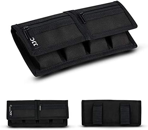 JJC Camera Battery Case Holder, Storage Pouch for 4 x NP-FW50 LP-E17 LP-E6 - Image 2