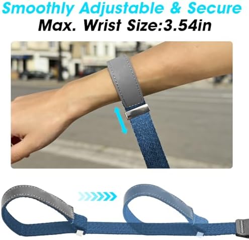 Camera Wrist Strap, Leather Camera Hand Strap for Photographer, Adjustable Soft Strap - Image 5
