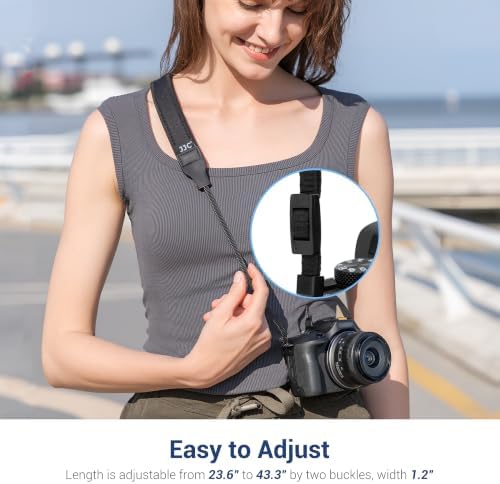 JJC Mirrorless Camera Neck Shoulder Strap for Sony ZV-E10 A7IV A7III A6400 - Image 5