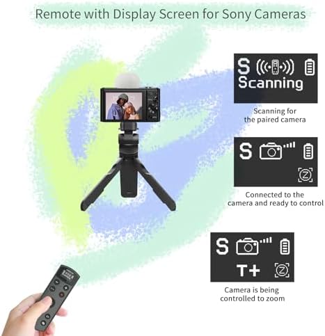 Remote Control for Sony Camera,USB-C Rechargeable Wireless Shutter Release - Image 3