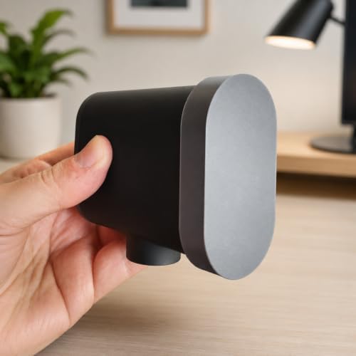 Front Lens Cover Compatible with Mevo Start Camera, Portable Protective Lens Cap, Snap-On Camera Lens Guard for Dust and Scratch Protection, Storage and Travel Grey by Unknown