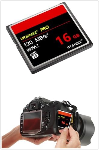 WQDMKE Camera CF Memory Card 16GB UDMA Speed Up to 120MB/s - Image 5