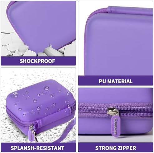 Comecase Digital Camera Case for Kodak PIXPRO FZ45 FZ55, Dark Purple - Image 4