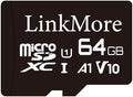 LinkMore XV11 64GB Micro SD Card, microSDXC, A1 U1 V10, Up to 95MB/s by LinkMore