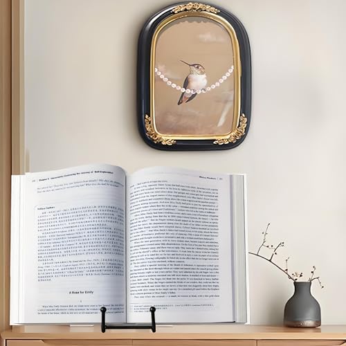 Birity 32 pcs 4.5in Plate Stands for Display,Metal Plate Holders Display Stands Can Be Used for Picture Stand,Book Stands for Display,Plate Display Stands,Easel,Photo Frame Stands,Desktop Stand - Image 5
