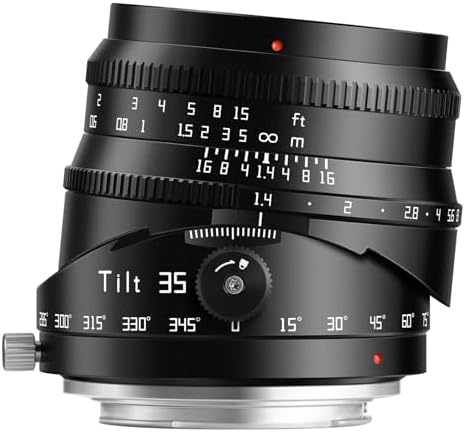TTArtisan 35mm F1.4 Tilt E-Mount APS-C Lens for Sony, Manual Focus Lens for Sony E-Mount Cameras A6300 A6400 A6500 A6600 A6700 NEX-3R NEX-5 NEX-5T NEX-5R NEX-5N NEX-5C NEX-6 NEX-7 ZVE-10 ZVE-10II FX30 - Image 3